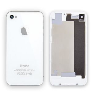Apple İphone 4 Arka Pil Kapağı Beyaz